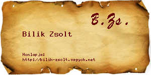 Bilik Zsolt névjegykártya